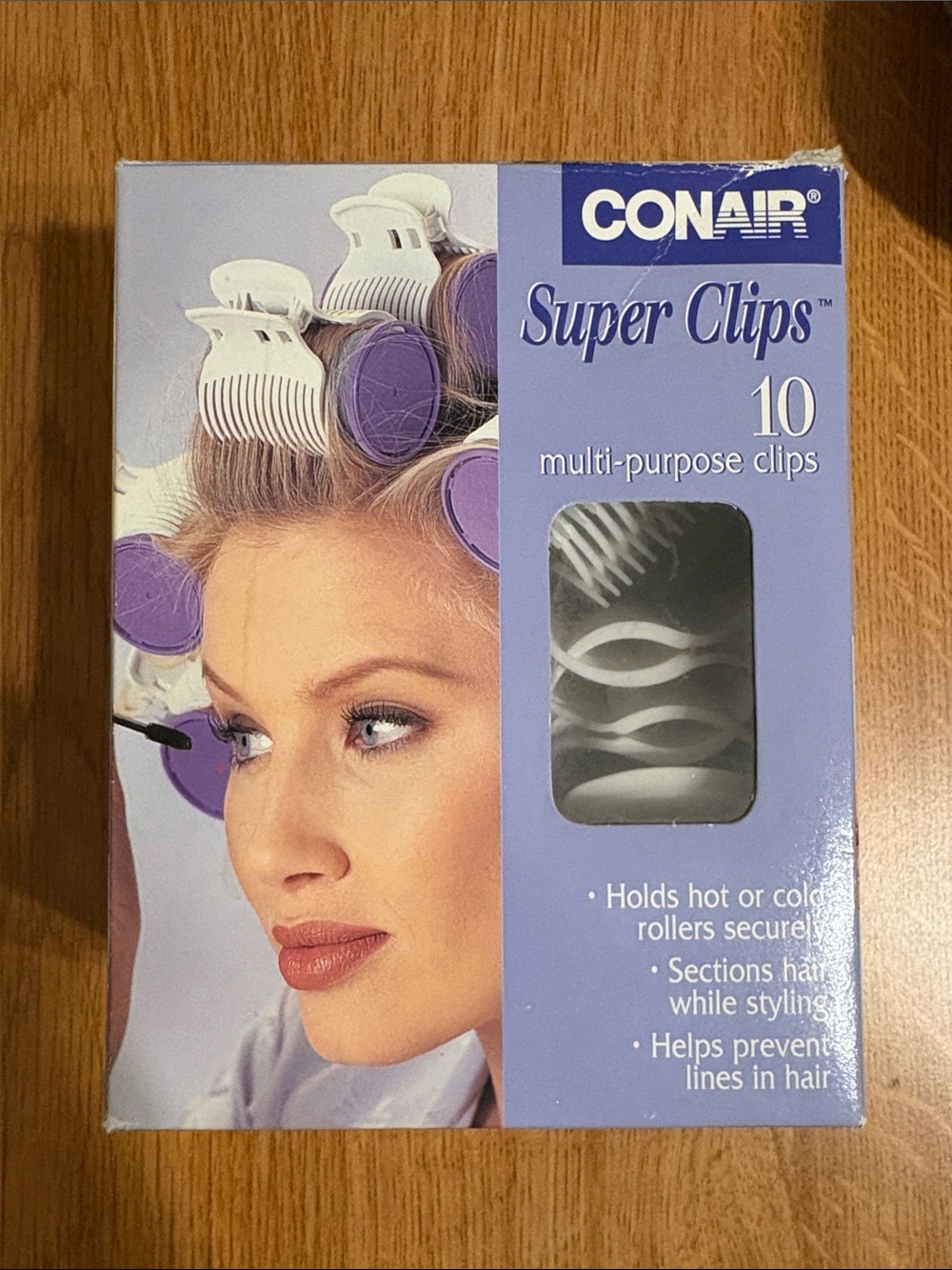 Conair Super Clips Multi-Purpose Hair Clips - Purple